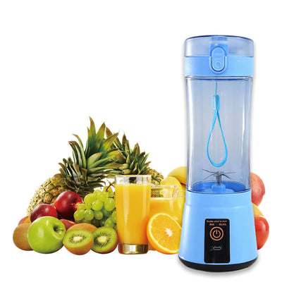 Portable Electric Fruit Juicer Wireless USB Rechargeable Mini Mixer Multifunction Summer Smoothie Blender Machine Kitchen Supplies